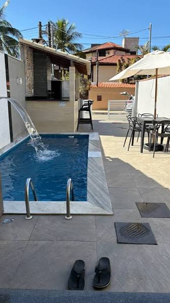 Piscina da casa de temporada